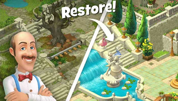Gardenscapes – New Acres 2.9.2 Apk + Mod (Unlimited Coins) for android